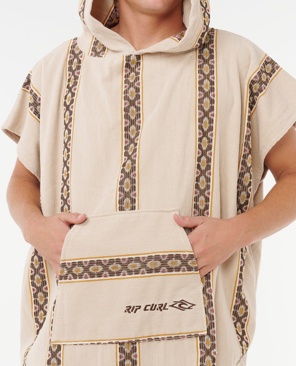 מגבת פונצ'ו לגברים – Classic Surf Hooded Towel