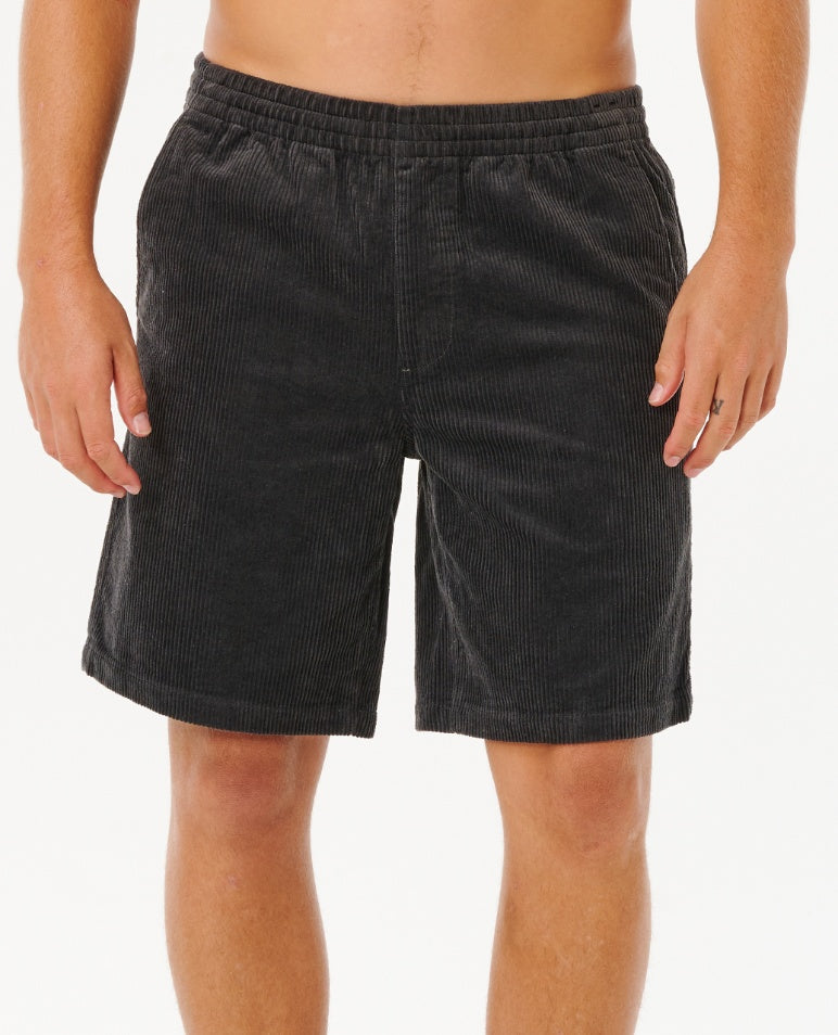 PREMIUM SURF CORD VOLLEY - black