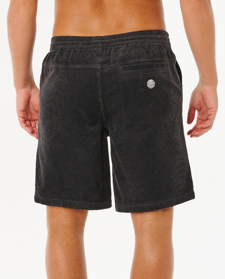 PREMIUM SURF CORD VOLLEY - black