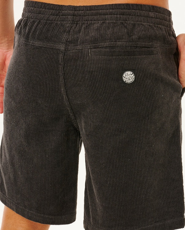 PREMIUM SURF CORD VOLLEY - black