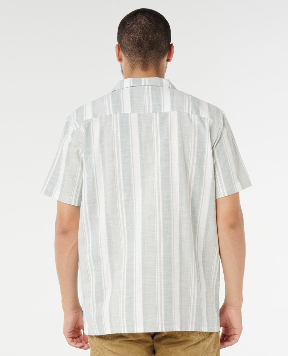 MOD CALI STRIPE S/S SHIRT - bluefin