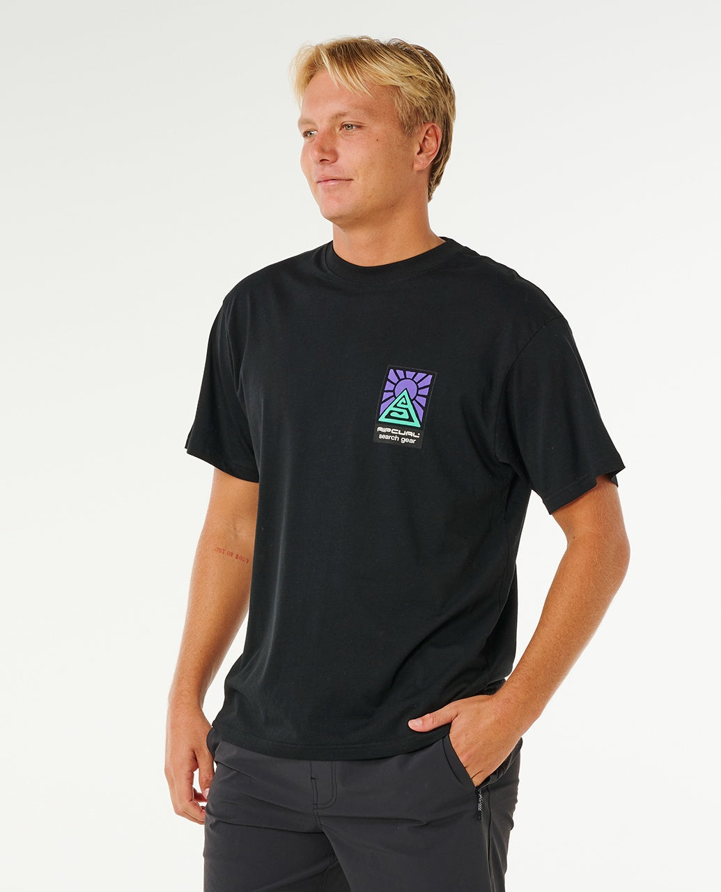 חולצה קצרה לגברים – Search Dawn Tee