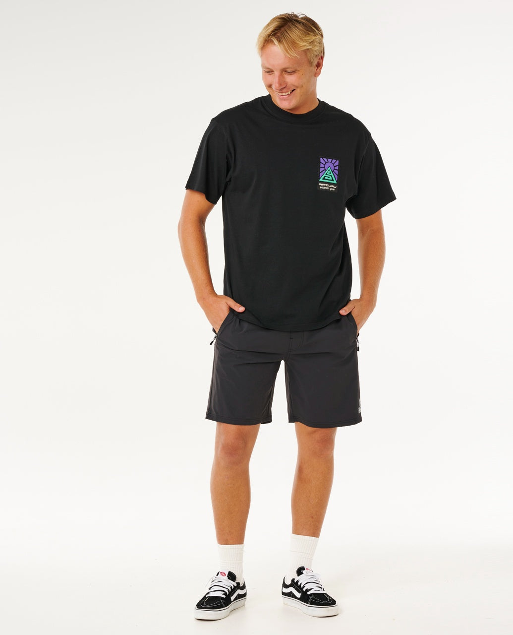 חולצה קצרה לגברים – Search Dawn Tee