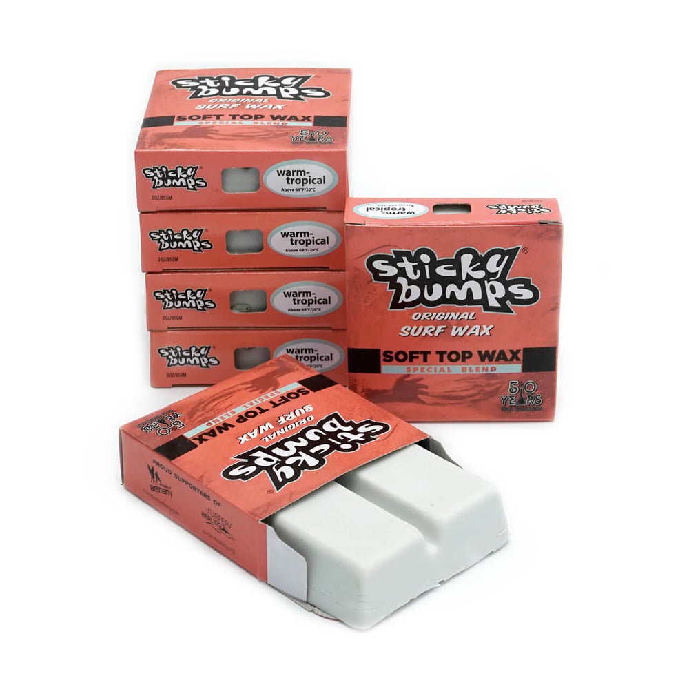 Sticky Bumps Soft Top Warm Trop Wax שעווה לגלשן image 0