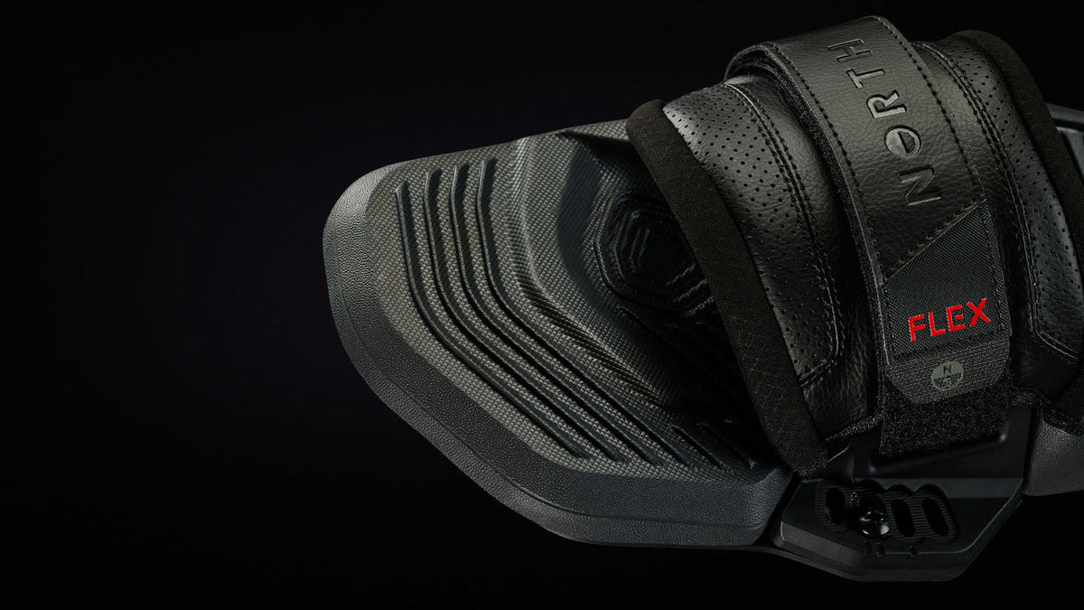 Raised toe grip