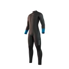 Rental Fullsuit 3/2mm Bzip Flatlock Unisex Mystic חליפת גלישה ייעודית