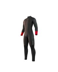 Rental Fullsuit 3/2mm Bzip Flatlock Unisex Mystic חליפת גלישה ייעודית