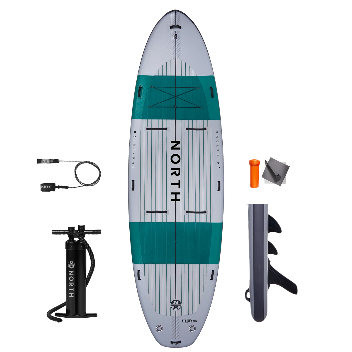 גלשן סאפ מתנפח ענקי לצוותים וקבוצות North BIG BERTHA Inflatable SUP Board