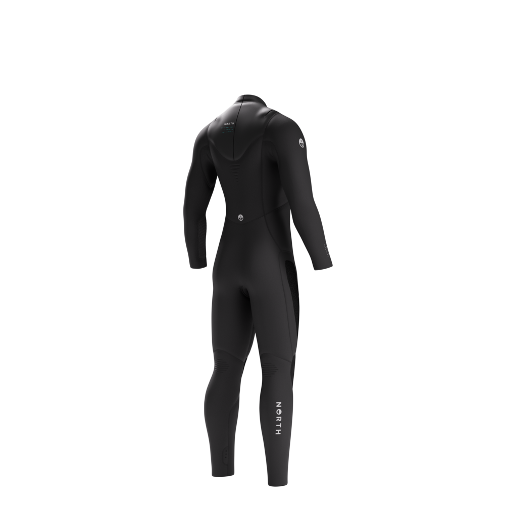 חליפת גלישה מלאה North Foil Fullsuit 4/3mm Uzip