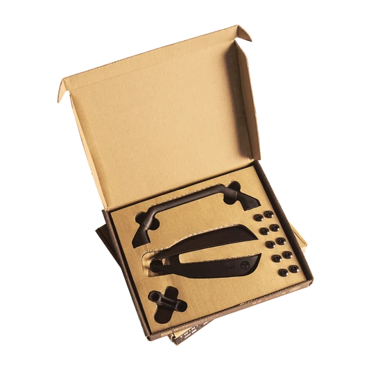 ערכת סנפירים וידית לגלשן טווינטיפ North TwinTip Accessory Kit
